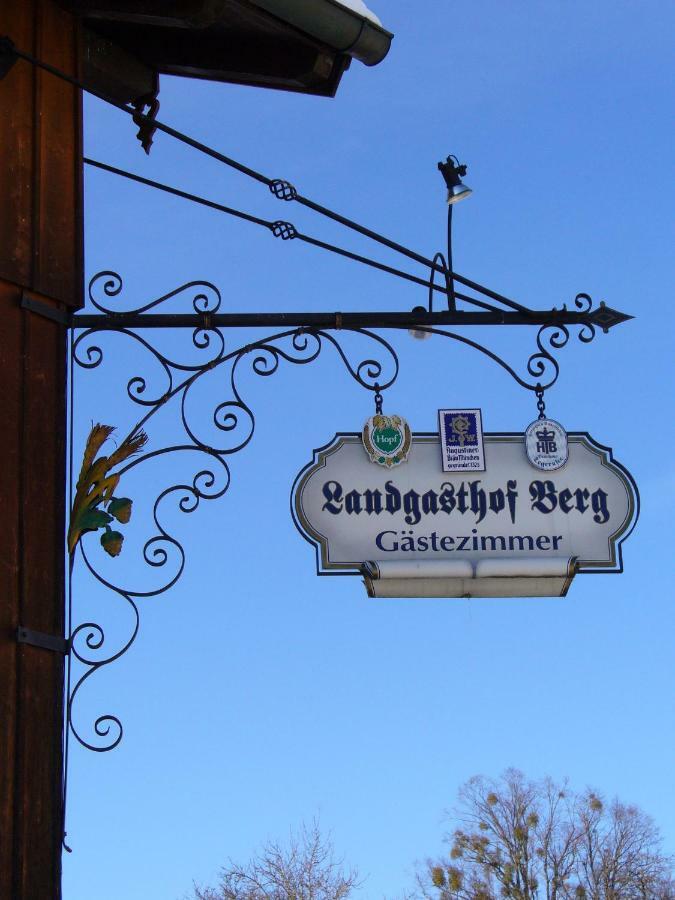 Landgasthof Berg Eurasburg エクステリア 写真